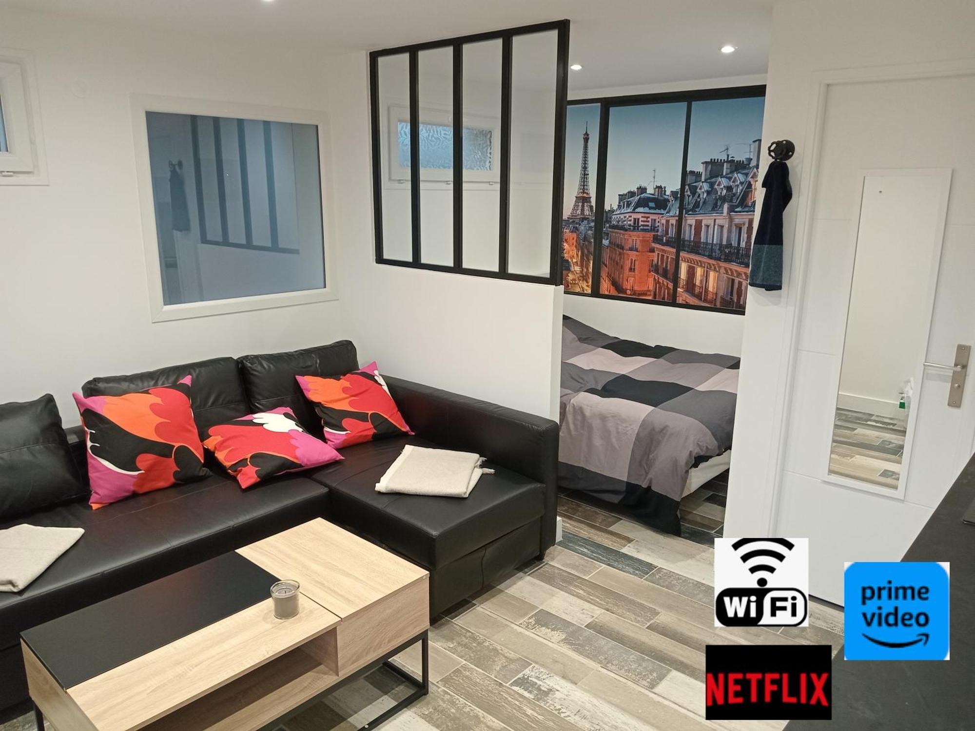 Neuf Joliment Decore A 5 Min De L'aeroport Apartamento Athis-Mons
